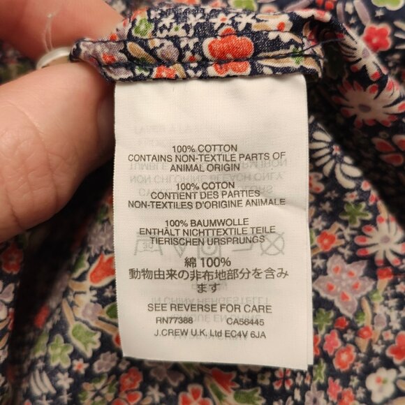Liberty by J. Crew floral button down shirt - Picture 5 of 5